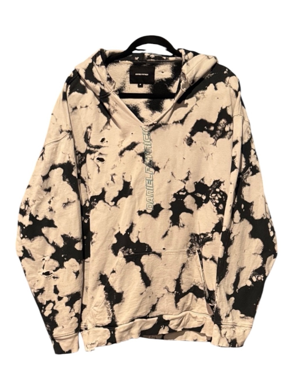 Daniel Patrick Tie-dye Distressed and altered Hoodie
